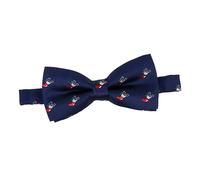 VANZACK Christmas Pre Tied Polyester Bow Tie for Men Wear Resistant Formal Tuxedo Accessory Symmetrical Stylish Design for Parties Weddings and Holiday Celebrations