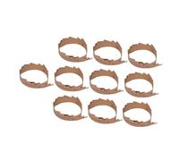 VANZACK Code Positioning Paper Wear-resistant Accessories 10pcs Guzheng Paper Professional Standard Light Brown for Zheng Code Installation and Display in Guzheng Playing