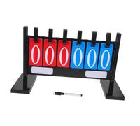 VANZACK Contest Scoreboard Basketball Portable Scoreboard Volleyball Score Flipper Football Score Display Pvc