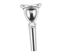 VANZACK Copper Euphonium Mouthpiece Professional Tenor Trombone Accessory Smooth Surface Silver Plated Music Instrument Part