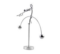 VANZACK Creative Couple Balance Toy Metal Balancing Desktop Ornament for Office Decor Kinetic Art Stress Relief for Couples Physics Balancing Sculpture