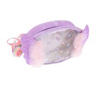 VANZACK Cute Cartoon Crossbody Bag with Glitter Wings Lightweight Small Shoulder Purse for Little School Travel and Daily Use Star Accent Handbag Gift