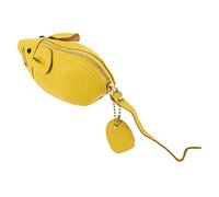 VANZACK Cute Coin Purse Mouse Shaped Small Purse for Woman Leather Wallet Tiny Purse Small Purses Little Wallet Ladies Mouse Shaped Change Coin Random Color