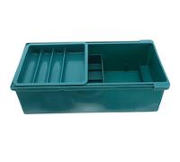 VANZACK Desk Drawer Organizer with Large-Capacity ABS Three-Layer Storage Box, Space-Saving Solution for Computer Desks and Sewing Machine Supplies