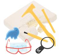 VANZACK Dinosaur Excavation Kit Skeleton Digging Toy Educational for Boys and Girls Outdoor Indoor Activity Science Learning