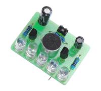 VANZACK DIY Soldering Kit for Beginners with Project Board Educational Electronic Component Practice Fun Pcb Solderable Board for Creative Electronics Learning and Soldering Skill