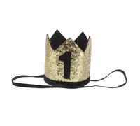 VANZACK Dog Birthday Party Hat for Small Pets Lightweight Comfortable Crown Headwear for Puppies Cats and Rabbits Secure Fit Party Accessory for Festive Photo Moments and Celebration Fun