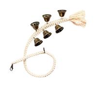 VANZACK Dog Training Doorbell Chain Weaving Dog Door Bell Chain for Potty Training Adjustable Accessory to Signal When They Need to Go Outside