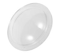 VANZACK Dome Cover for Security Camera Lens Acrylic Half Dome Hemisphere Protective Housing with Crystal Imaging, Weatherproof Rain Cover for Outdoor Wall Mount Cctv Cameras