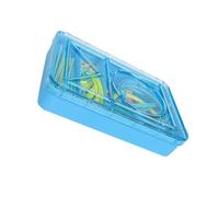 VANZACK Educational Math Geometry Frame Smooth Safe Patterning Plaything for Pupil Coordination and Cognitive Development Random Color for Interactive Learning and Fun Random Color