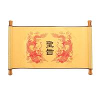 VANZACK Emperor Scroll Prop Cloth, Lightweight, Historically Accurate Chinese Style Ancient Emperor Scroll for Cosplay and Performances, Actors and Performers