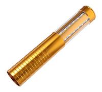 VANZACK Flashing LED Party Light Stick Metal Glow Wand White Strobe Effect Portable Event Lighting Accessory for Nightclubs Bars and Concerts