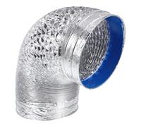 VANZACK Flexible Kitchen Vent Hose Four Layer Thickened Aluminum Foil Exhaust Pipe with Easy Installation and Deformation Resistance for Range Hood Ventilation