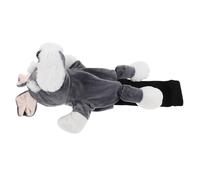 VANZACK Funny Plush Schnauzer Dog Golf Putter Headcover with Scratch and Impact Shielding, Faderesistant Material, Unique Cartoon Design for Everyday Practice and Golf Party Favors