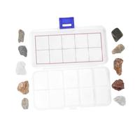 VANZACK Geology Kit Educational Rock and Mineral Specimen Collection with Granite Limestone and More for Classroom and Home Learning Lightweight Carrying Case for Easy Storage and