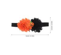 VANZACK Girl Halloween Headband Elastic Pumpkin Skull Hair Band Costume Accessory for Birthday Party and Shower Photo Shoot
