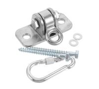 VANZACK Heavy Duty Swing Hangers Kit with Screws Galvanized Iron Metal Brackets for Porch Swings Hammocks Indoor and Outdoor Use Weatherproof Ceiling Hooks for Stable Hanging and