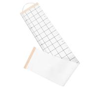 VANZACK Height Chart Wall Decor for Durable Canvas Measuring Ruler Writable Grid Design Growth Chart for Boys and Easy to Clean for Nursery Decor