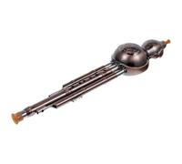 VANZACK Hulusi Chinese Traditional Instrument Gourd Flute Cucurbit Flute for Beginner Pp Material C Key Chinese Knot Decoration for Music Performance Style