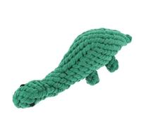VANZACK Interactive Dinosaur Shaped Cotton Rope Dog Chew for Puppies Wear-resistant Molar for Training and Teething Safe Pet for Biting and Behavior Correction