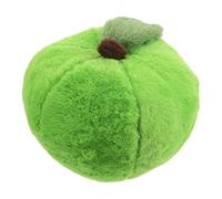 VANZACK Kawaii Apple Shaped Plush Pillow Green Fruit Cushion for Bed Sofa Room Decor Versatile Plush Supportive Back Cushion with Lifelike Design
