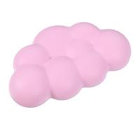 VANZACK Keyboard Rest Wrist Pad Wrist Rest for Keyboard Pink Pu and Sponge Soft Slow Rebound for Office and Cafes