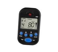 VANZACK LCD Clip-on Digital Beat Metronome Mini Mechanical High Accuracy Metronome with Tap Speed Universal for Piano Guitar Violin Drum Lightweight (Black)