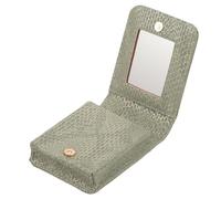VANZACK Lipstick Case with Mirror Small Travel Makeup Bag Fashionable Snake Print Lipstick Pouch for Purse Durable Cosmetic Organizer for Women Choice for Birthdays