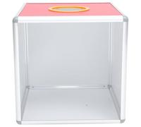 VANZACK Lottery Box with Smooth Surface and Edges Fairness and Openness for Corporate Parties and Church Events Raffle Ticket Storage and Donation Organizer Box Random Random Color