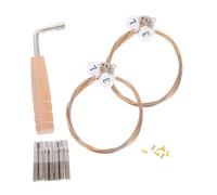 VANZACK Lyre Harp Accessory Kit Replacement Tuning Pegs Wrench for Lyre Harp Musicians Beginner Professional Use