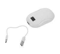 VANZACK Magnetic Hand Warmer Hand Warmers Portable Heater Practical Power Bank Outdoor Power Bank White Abs