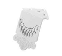 VANZACK Mandolin Tailpiece Metal Replacement Part for 8-string Mandolin Chrome Finish Tailpiece Accessory for String Instrument Repair