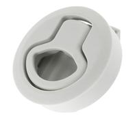 VANZACK Marine Hatch Latch round Flush Pull with Nylon Material for Camper Door and Yacht Locker, Simple Retrofit Upgrade with Secure Closure and 2.4' Flush Mount Design Suitable for Rv