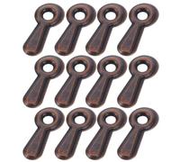 VANZACK Metal Picture Frame Turn Button Fasteners for Sturdy and Damage Resistant Photo Frame Accessories 100pcs with Screws for Store and Office Picture Framing Hardware