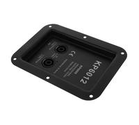 VANZACK Metal Speaker Terminal Junction Box Speaker Wire Wall Plate Stage Box 612 Iron Alloy