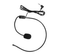 VANZACK Microphone Headset with Rotary Headband Wired Ear Microphone for Lectures Teaching and Guided Tours Compatibility for Communication