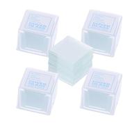 VANZACK Microscope Cover Slips Glass Cover and Slides 500Pcs Pre-cleaned Glass for Laboratories and Educational Institutions