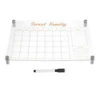 VANZACK Multifunctional Erasable Acrylic Memo Board with Stylish Design and Beautiful Shape Decoration, for Home Use and Not Disturb During Business, Practical Note Board for Students