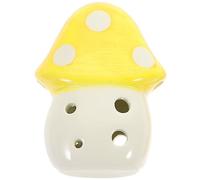 VANZACK Mushroom Shaped 6-hole Ceramic Ocarina Music Instrument for Kids and Beginners Lightweight and Easy to Use Musical Toy for Birthday and Festivals