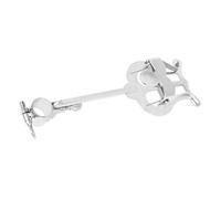 VANZACK Music Sheet Clips Piccolo Practice Sessions and Live Performances for Portable Silver Iron Flip Folder Adjustable Knob Marching Band Piccololyre Clips