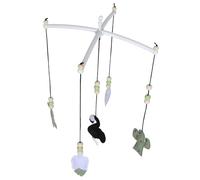 VANZACK Musical Crib Bell Butterfly Mobile for Girl Crib Hanging Toy Pendant Toy Nursery Decor