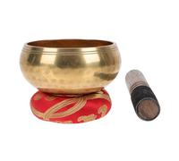 VANZACK Nepal Yoga Copper Singing Bowl for Meditation and Outdoor Use with Harmonic Ambient Sound and Wood Mallet, Relaxing Body and Mind with Fine Workmanship and Delicate Design Random Random Color