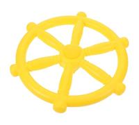 VANZACK Outdoor Playhouse Steering Wheel for Plastic Pirate Ship Wheel with Rounded Edges Playground Accessory for Backyard Playsets and Treehouses Easy to Attach