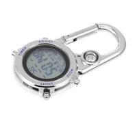 VANZACK Outdoor Stainless Steel Climbing Pocket Watch with Glow in The Dark Feature, Accurate Timekeeping, Blue Dial, Simple Classical Design for Hiking and Camping
