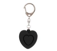 VANZACK Personal Safety Alarm Keychain with LED Light Heart-shaped Siren for Elderly Compact Emergency Security Device for Night Running Hiking Travel and Outdoor