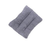 VANZACK Pet Mat Bunny Supplies Bedding Hamster Rabbit Bed Small Fleece Blanket Guinea Pig Fleece Bedding Sleep Mat Hamster Pouch Guinea Pig Cage Hooded Cat Bed Winter Hamster Pad Grey