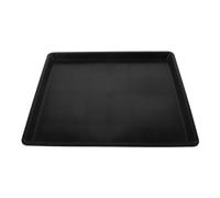 VANZACK Pet Toilet Dog Crate Replacement Crate Tray, Chick Cage Animal Cage Tray Boot Pet Accessory Rabbit Potty Dog Pan Plastic Household Urine Pad Black
