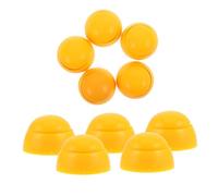 VANZACK Plastic Playground Nut Caps and Screw End Caps for Kids - Yellow Protective Bolt Covers for Playground Equipment and Slide Parts, 10pcs Set for Safety and Screw Protection