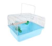 VANZACK Portable Bird Cage with Water Dispenser and Perch for Parrots and Lovebirds Travel Friendly Design for Easy Movement and Cleaning for Small Birds Like Parakeets and Canaries