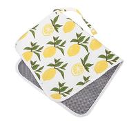 VANZACK Portable Diaper Pad and Folding Changing Mat for Baby, Waterproof Lemon-Colored Infant Cushion, Travel Essential for Boys and Girls, Comfortable Household Baby Accessory